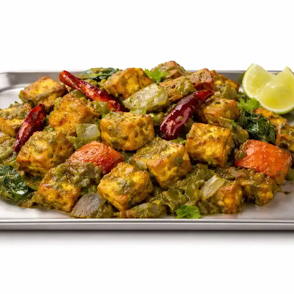 Green Chilli Paneer at Naga's South Indian Cuisine 